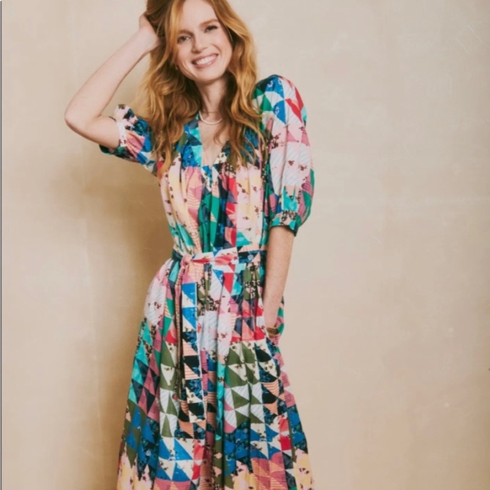 ISO Ophelia and Indigo Cici Geo Dress size small